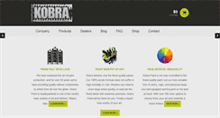 Desktop Screenshot of kobrapaintusa.com